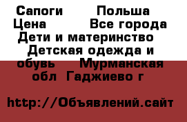 Сапоги Demar Польша  › Цена ­ 550 - Все города Дети и материнство » Детская одежда и обувь   . Мурманская обл.,Гаджиево г.